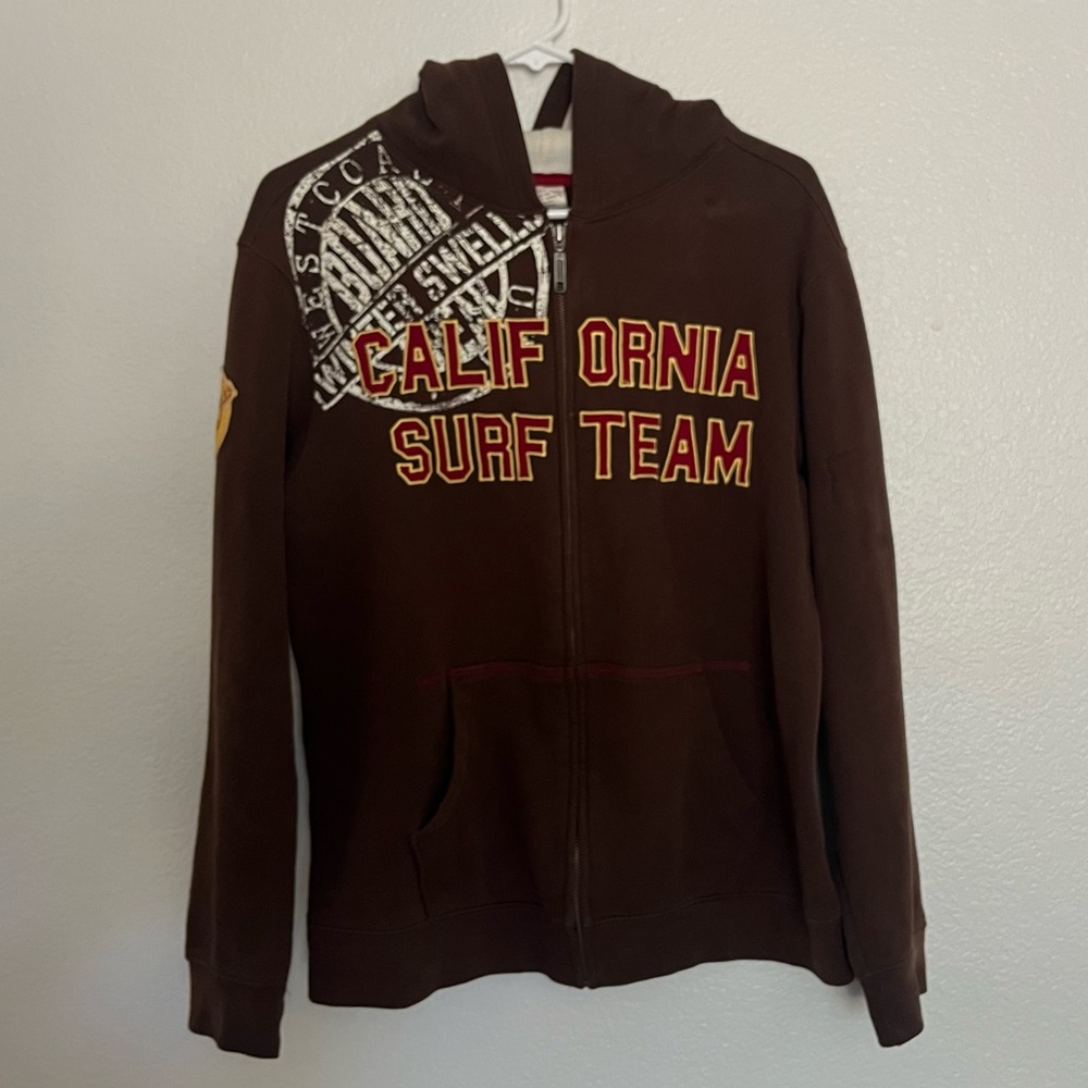 California Surf Team Zip Up Sweater